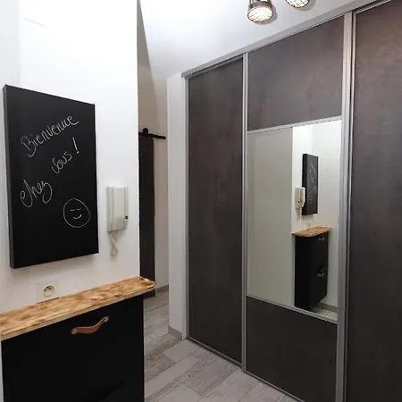 Splendide Studio Pour 2 Refait A Neuf En Bord De Mer, Clim, Wifi, Piscine, Park Apartment *