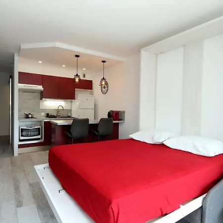 Apartment Splendide Studio Pour 2 Refait A Neuf En Bord De Mer, Clim, Wifi, Piscine, Park *
